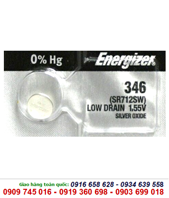 Energizer SR712W-Pin 346, Pin đồng hồ 1.55v Silver Oxide Energizer SR712W-Pin 346 